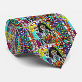 Mexikanische Paar-Hochzeits-Krawatte Krawatte (Gerollt)