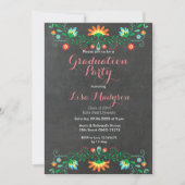 Mexikanische Party Abschluss Einladungskarte Einladung (Vorderseite)