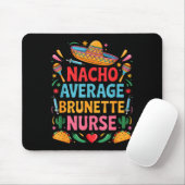 Mexikanische Party Cinco de Mayo Nacho-Durchschnit Mousepad (Mit Mouse)
