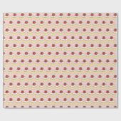 mexikanische Pastel de Tres Leches Cake Baking Des Geschenkpapier (Flach)