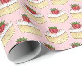 mexikanische Pastel de Tres Leches Cake Baking Des Geschenkpapier (Rolleneckpunkt)