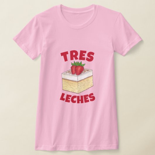 mexikanische Pastel de Tres Leches Cake Baking Des T-Shirt (Ablage )