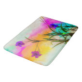 Mexikanische Petunias-Liebe Badematte (Schrägansicht)