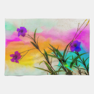 Mexikanische Petunias-Liebe Geschirrtuch