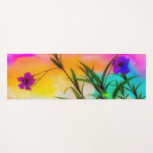 Mexikanische Petunias-Liebe Yogamatte (Vorderseite (Horizontal))