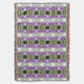 Mexikanische Petunien und Latticework Decke (Vorderseite Vertikal)