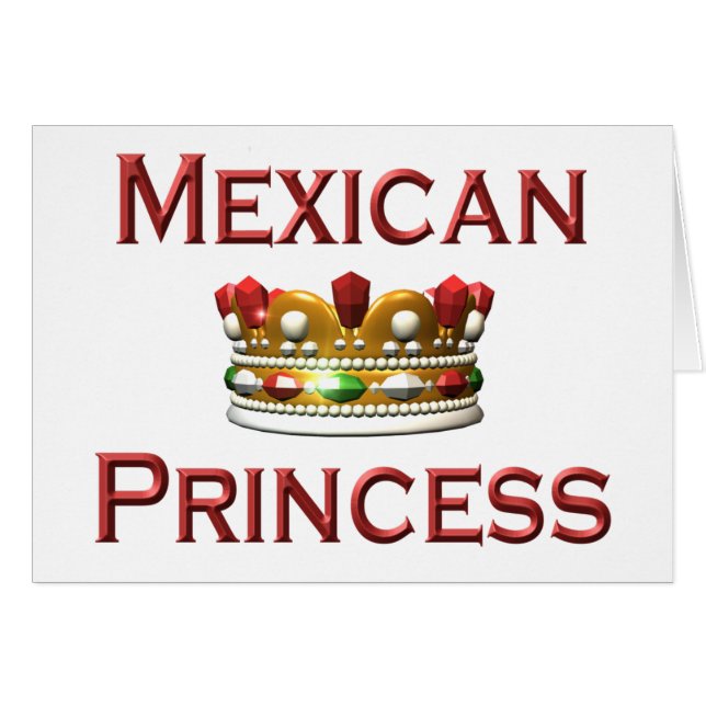 Mexikanische Prinzessin (Vorderseite (Horizontal))