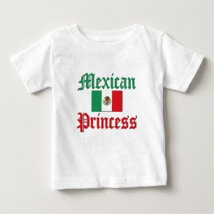 mexikanische Prinzessin Baby T-shirt
