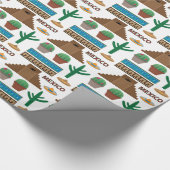 mexikanische Pyramide Geschenkpapier (Ecke)