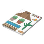mexikanische Pyramide Notizblock (Rotiert)