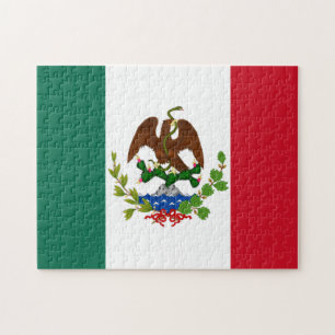 Mexikanische Republik Flag 1835, Mexicanos Latino Puzzle