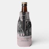 "Mexikanische Rose" Flaschenkühler (Flasche Rückseite)