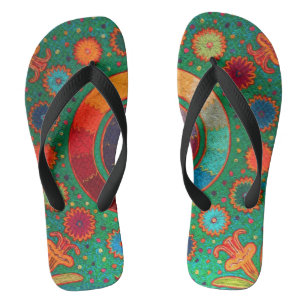 Mexikanische Schamanen Huichol Schlangenschlappen Badesandalen