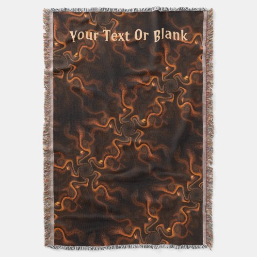 Mexikanische Schokolade Decke (Vorderseite Vertikal)