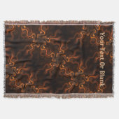 Mexikanische Schokolade Decke (Vorderseite)