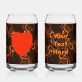 Mexikanische Schokolade Dosenglas (Vorderseite)