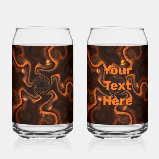 Mexikanische Schokolade Dosenglas (Vorderseite)