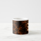 Mexikanische Schokolade Espressotasse (Vorderseite)