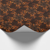 Mexikanische Schokolade Geschenkpapier (Ecke)