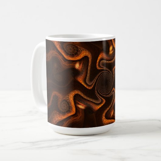 Mexikanische Schokolade Kaffeetasse (Vorderseite Links)