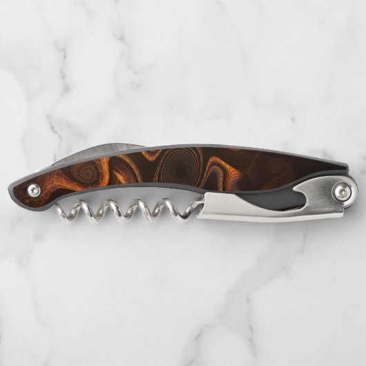 Mexikanische Schokolade Kellnermesser (Rückseite)