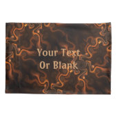 Mexikanische Schokolade Kissenbezug (Rückseite)