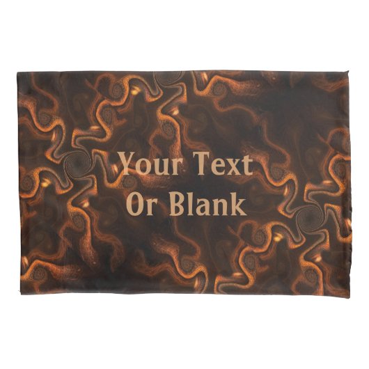 Mexikanische Schokolade Kissenbezug (Vorderseite)