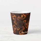 Mexikanische Schokolade Milchtasse (Vorderseite)