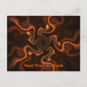 Mexikanische Schokolade Postkarte (Vorderseite)