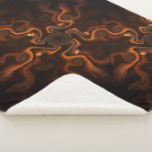 Mexikanische Schokolade Sherpadecke (3/4)