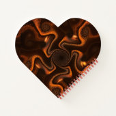 Mexikanische Schokolade - Valentinstag Notizblock (Rückseite)