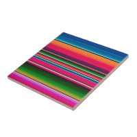 mexikanische Serape Blanket Streifen farbenfrohe G