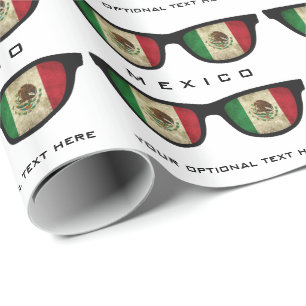 mexikanische Shades-Verpackung für Sondertext und Geschenkpapier