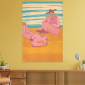 Mexikanische Siesta Leinwanddruck (Insitu (Wohnzimmer))
