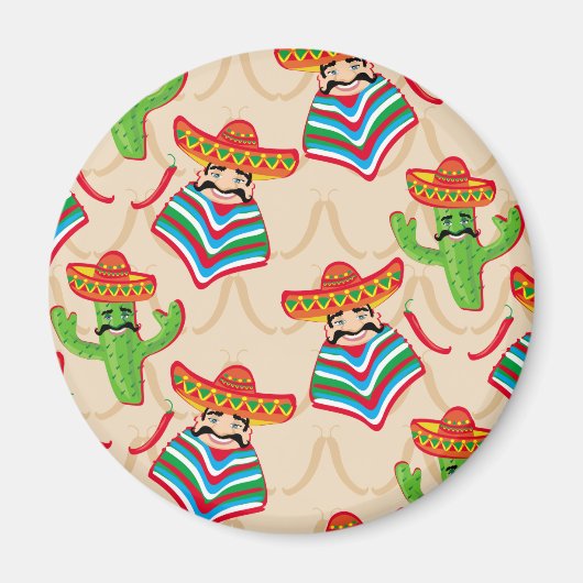 mexikanische Siesta Magnet (Vorne)