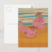 Mexikanische Siesta Postkarte (Vorne/Hinten)