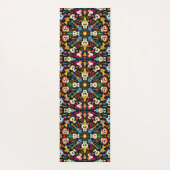 Mexikanische Skelette feiern den Tag der Toten Yogamatte (Rückseite)