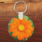 mexikanische Sonnenblume Schlüsselanhänger (Vorderseite)