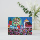 MEXIKANISCHE STADT POSTCARD POSTKARTE (Stehend Vorderseite)