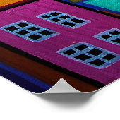 MEXIKANISCHE STADTPOSTER POSTER (Ecke)