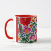 Mexikanische Stickereien Tasse Kaffee Tea Cup (Links)
