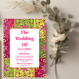 mexikanische Stickereizeit Einladung