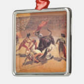 Mexikanische Stierkampfarena (von Frederic Remingt Ornament Aus Metall (Links)