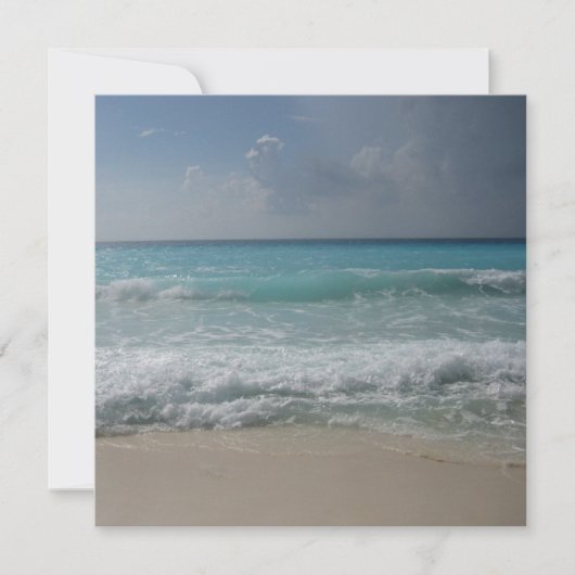 Mexikanische Strand-Einladung Einladung (Vorderseite)