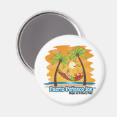 mexikanische Strandhaube Magnet (Vorderseite/Rückseite)