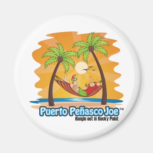 mexikanische Strandhaube Magnet (Vorne)