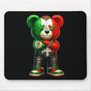 Mexikanische Straßenbär-Kunst Mousepad