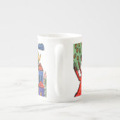 Mexikanische Szenen-Kaffeetasse Porzellantasse (Rückseite)