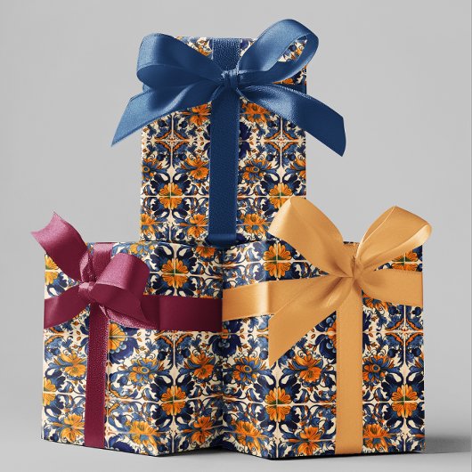 Mexikanische Talavera-Fliesen-Töpferei Geschenkpapier