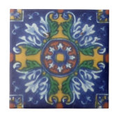 Mexikanische Talavera-Stilgruppe Fliese (Vorderseite)